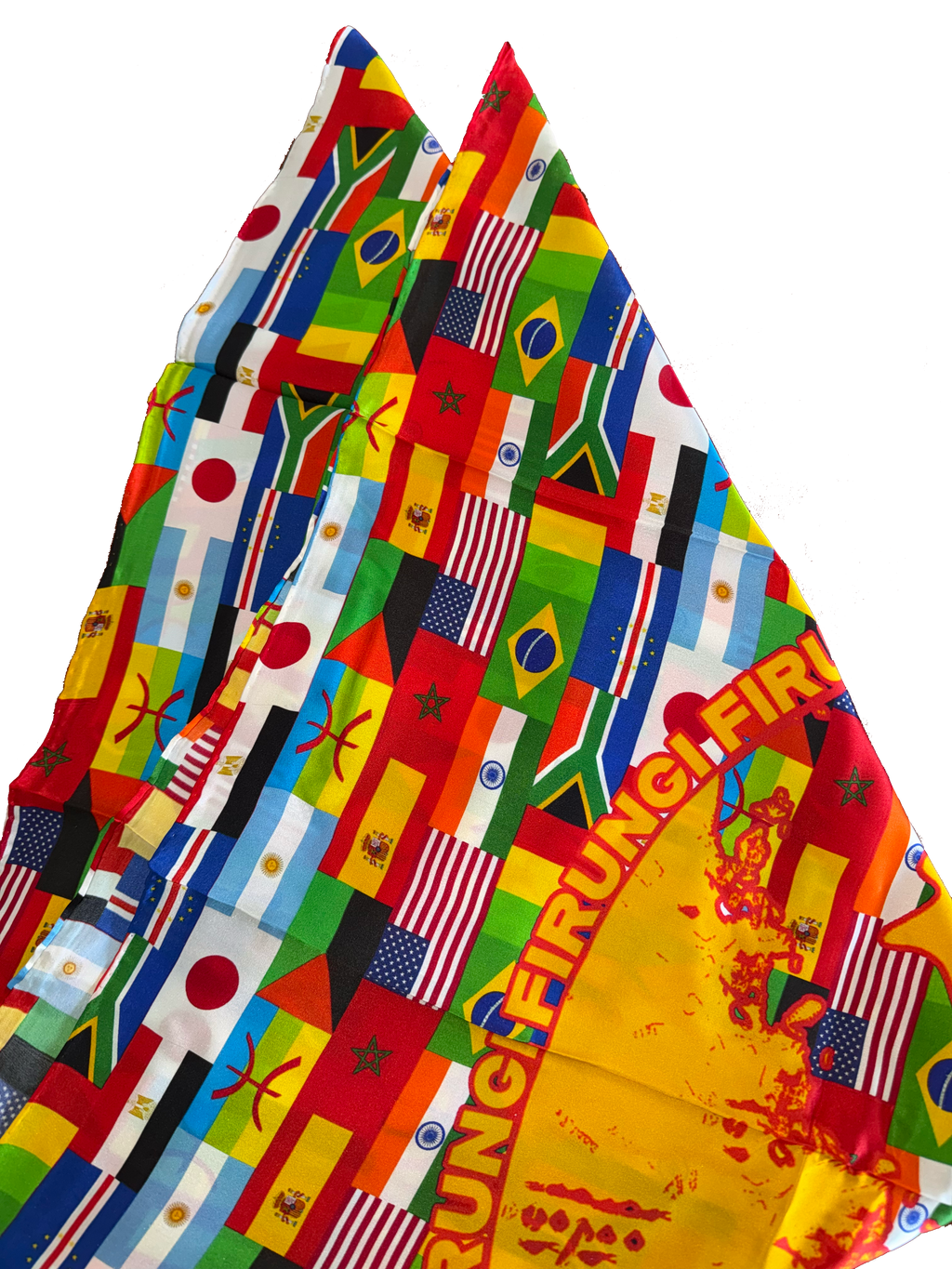 FIRUNGI SILK SCARF 002