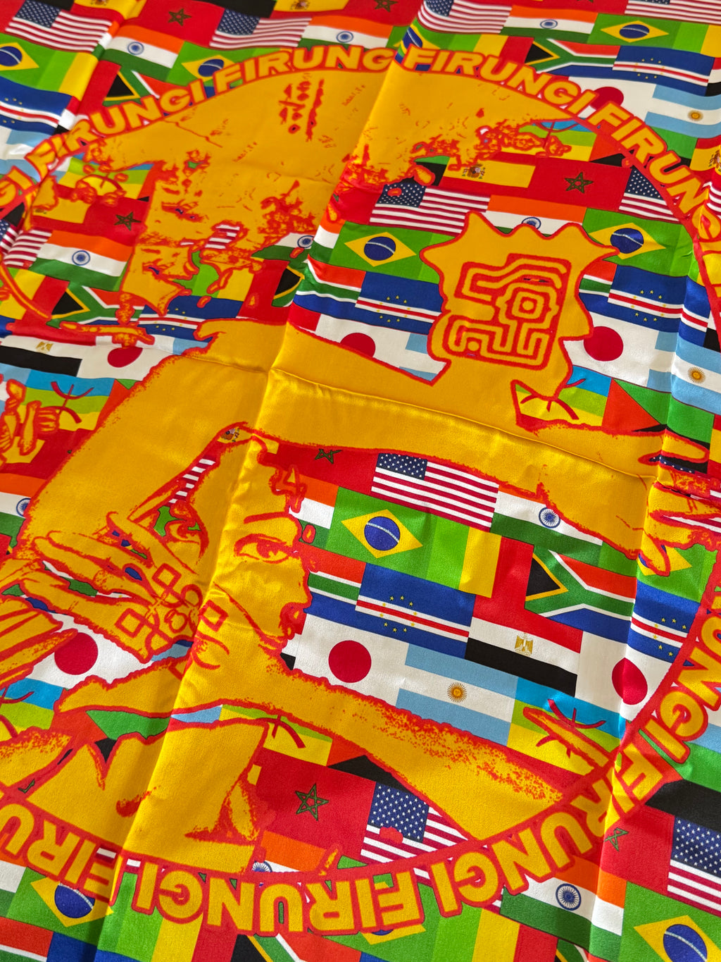 FIRUNGI SILK SCARF 002