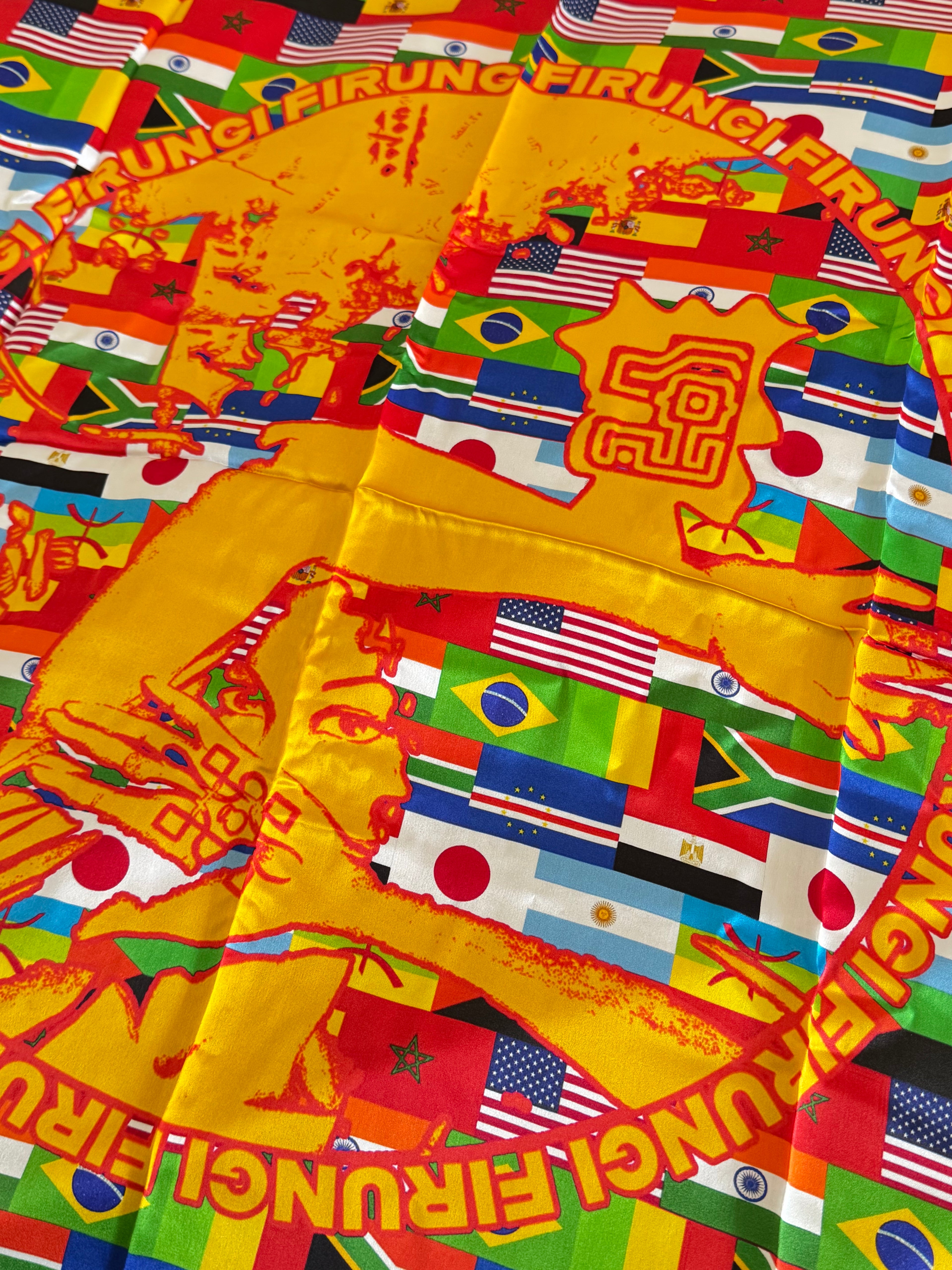FIRUNGI SILK SCARF 002